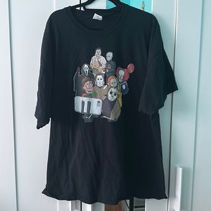 Horror Villains T-shirt Size 3XL